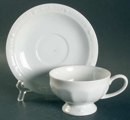 Excelsior Footed Cup & Saucer Set