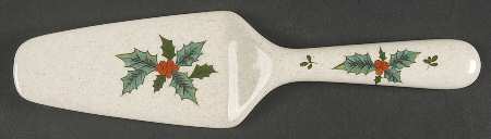 Festive Season Solid Ceramic Pie/Cake Server