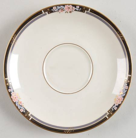 Florisse Black Saucer