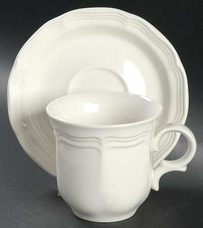 French Countryside Flat Demitasse Cup & Saucer Set