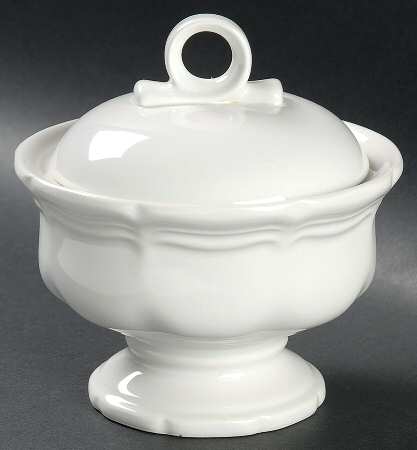 French Countryside Sugar Bowl & Lid