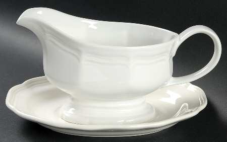 French Countryside Gravy Boat & Underplate
