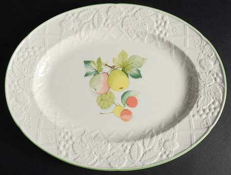 Fruit Cove 15" Oval Serving Platter