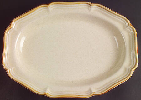 Garden Club 14" Oval Serving Platter