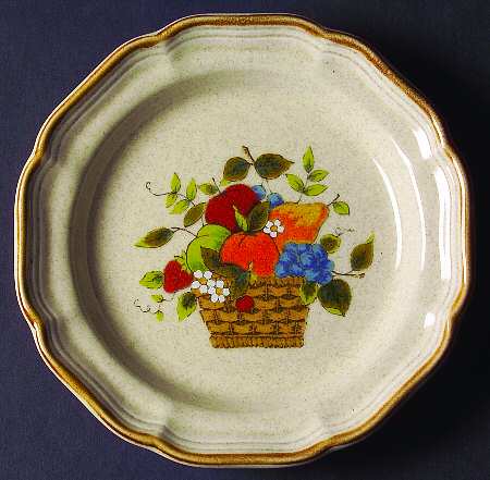 Garden Harvest Salad Plate
