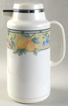 Garden Harvest Plastic Thermos/Carafe & Lid by Mikasa