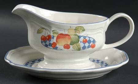 Garden Party Gravy Boat & Underplate
