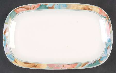 Garden Rhapsody Relish/Butter Tray