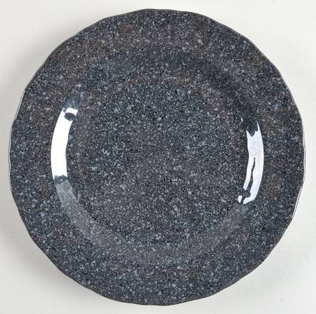 Gemtone Black Salad Plate
