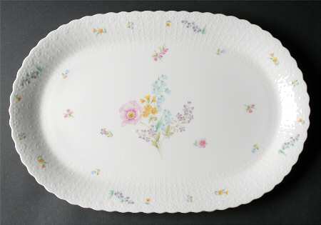 Gentle Breeze 16" Oval Serving Platter