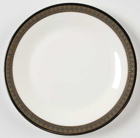 Gold Chain Salad Plate