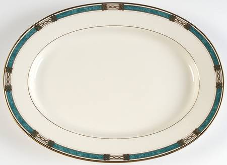 Golden Legacy 14" Oval Serving Platter
