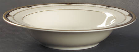 Golden Shell Rim Fruit/Dessert (Sauce) Bowl