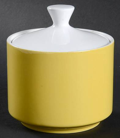 Golden Valley Sugar Bowl & Lid