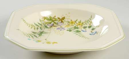 Greenery Rim Soup Bowl