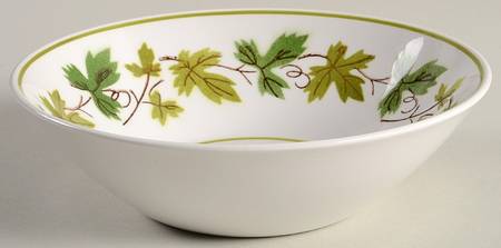 Green Wood Greenfield Coupe Cereal Bowl by Mikasa