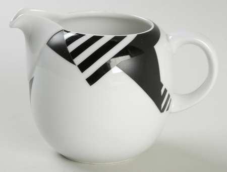 Harlequin Black Creamer