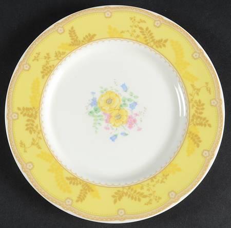 Hampton Court Yellow Bread & Butter Plate