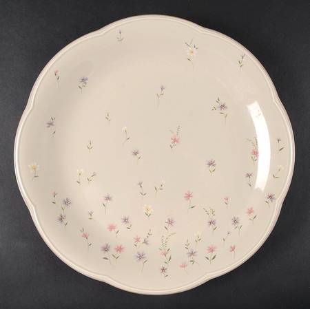 Heather Blossoms 12" Chop Plate (Round Platter)