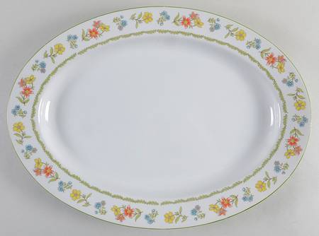 Holmby Hills 16" Oval Serving Platter by Mikasa