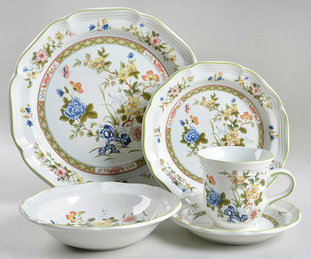 Imari Bouquet 5 Piece Place Setting