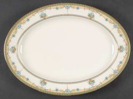 Imperial Bouquet 14" Oval Serving Platter