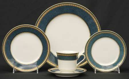Imperial Lapis 5 Piece Place Setting