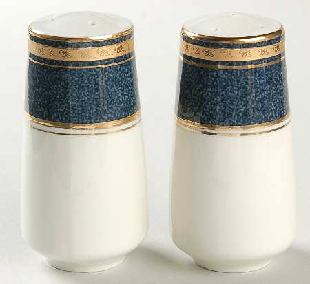 Imperial Lapis Salt & Pepper Set by Mikasa