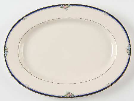 Imperial Rose 14" Oval Serving Platter