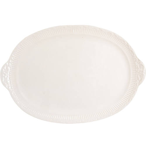 Italian Countryside (Stoneware) 19" Oval Handled Platter