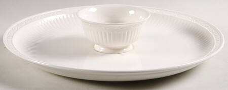 Italian Countryside (Stoneware) 2 Pc Chip & Dip Set (Uses the Crudite Dip/Sherbet)