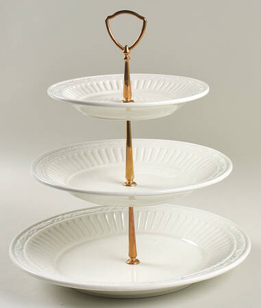 Italian Countryside (Stoneware) 3 Tier Dessert Server