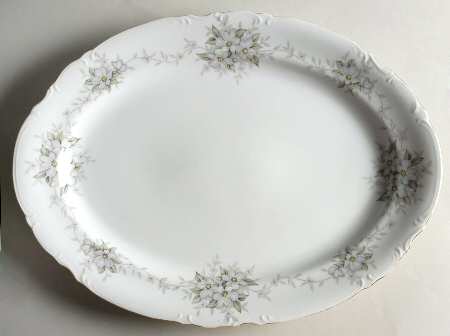 Jennifer 16" Oval Serving Platter
