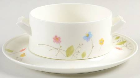 Round Gravy Boat & Underplate