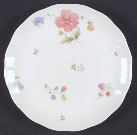 Just Flowers Bread & Butter Plate