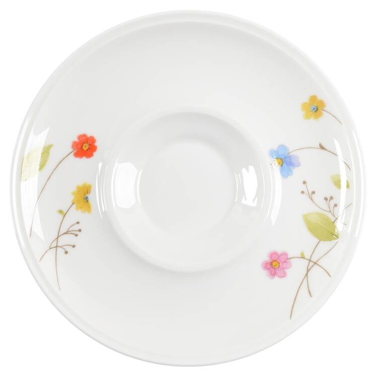 Just Flowers Saucer