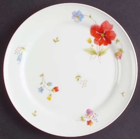 Just Flowers Bread & Butter Plate