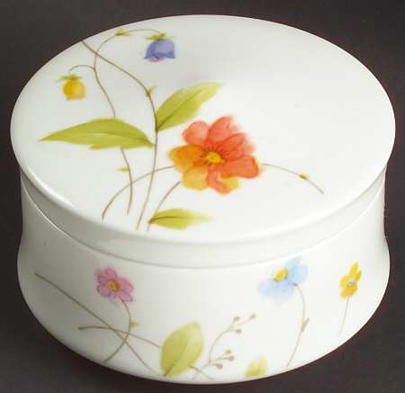 Just Flowers Mini Sugar Bowl & Lid