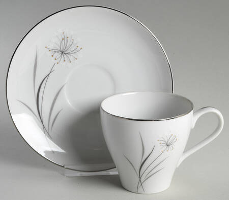 Julie Flat Cup & Saucer Set