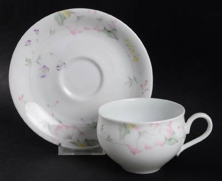 Kimberly Flat Cup & Saucer Set