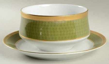 Kingsley Gravy Boat with Attached Underplate