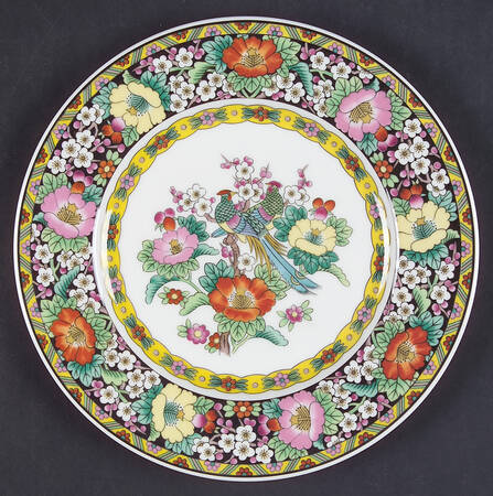 Kutani Bird Salad Plate