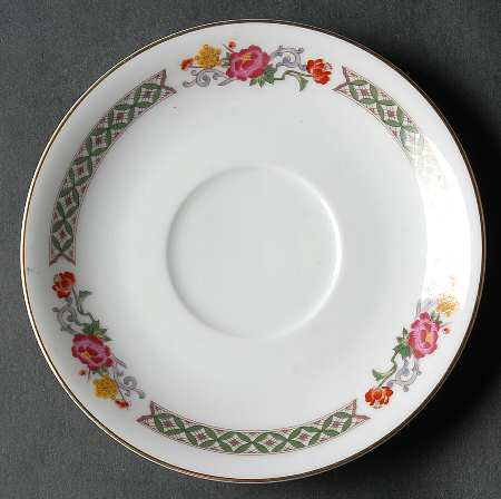 Kutani Branch Saucer