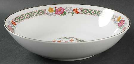 Kutani Branch 9" Round Vegetable Bowl