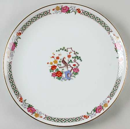 Kutani Branch 12" Chop Plate (Round Platter)