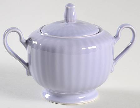 Lavender Sachet Sugar Bowl & Lid