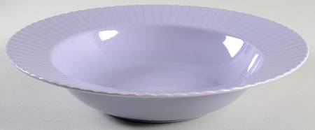 Lavender Sachet 11" Round Vegetable Bowl
