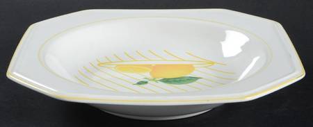 Lemons Rim Soup Bowl