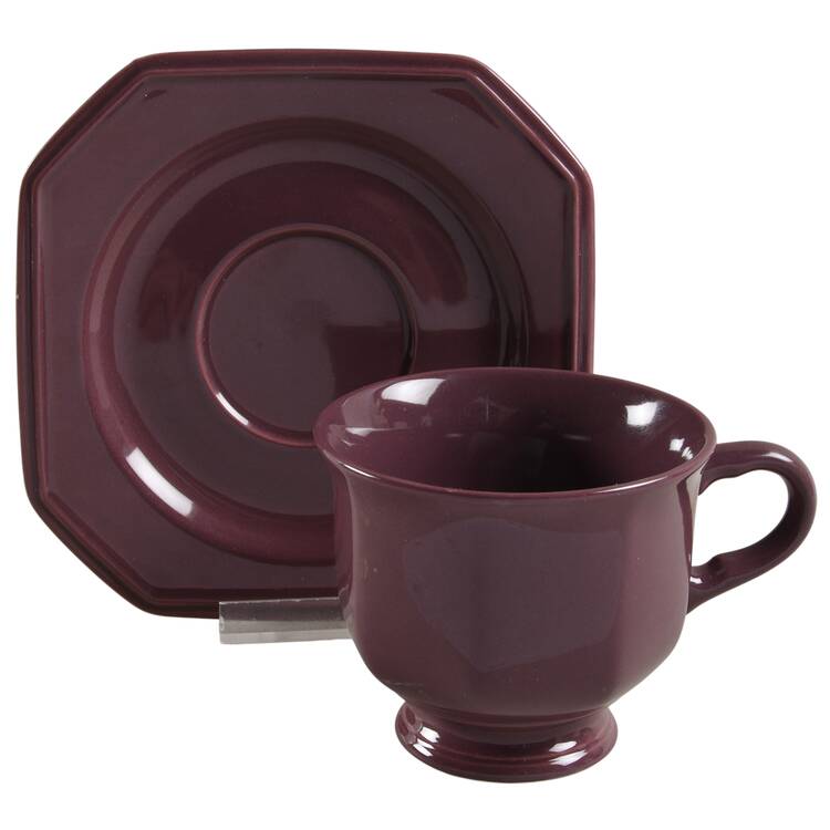 Lilac Haze Footed Cup & Saucer Set