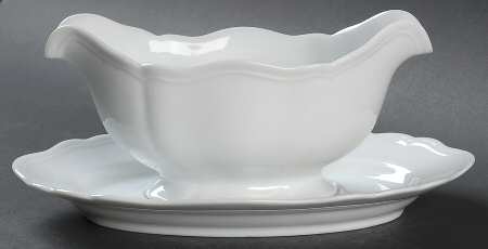 Louis XV Gravy Boat & Underplate